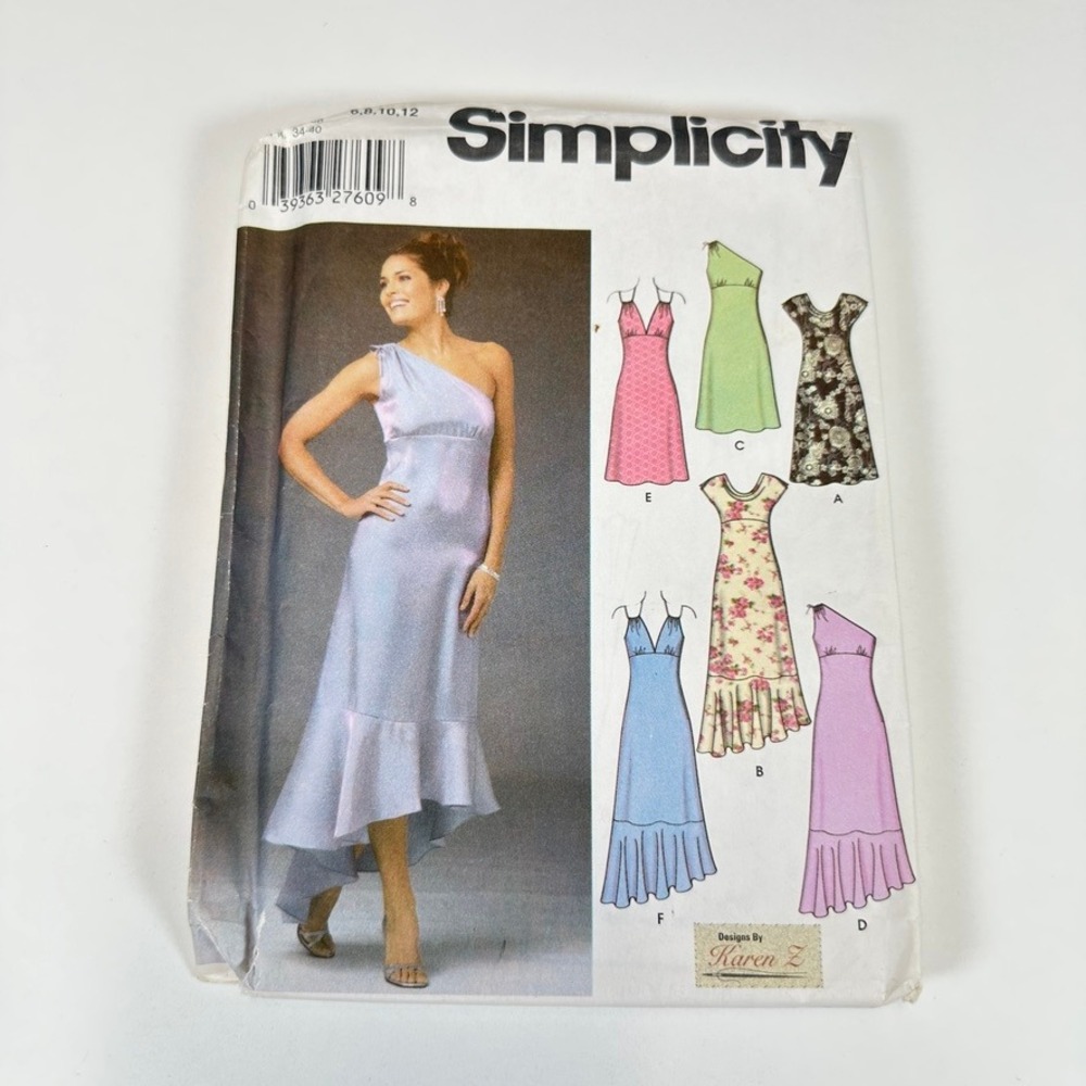 VTG LOT 5 90s Sewing Patterns UNCUT Simplicity McCalls Butterick Dress Jumper - Picture 4 of 5